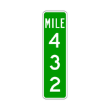 D10-3 MILE MARKER (3 DIGITS)