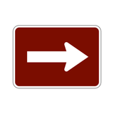 M6-1R RIGHT TURN ARROW (AUXILIARY)