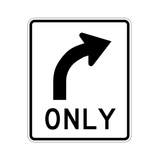 R3-5R RIGHT TURN ONLY