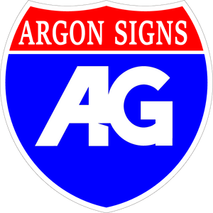 Argon Roadway Signs